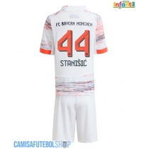 Camisa de time de futebol Bayern Munich Josip Stanisic #44 Replicas 2º Equipamento Infantil 2025-26 Manga Curta (+ Calças curtas)